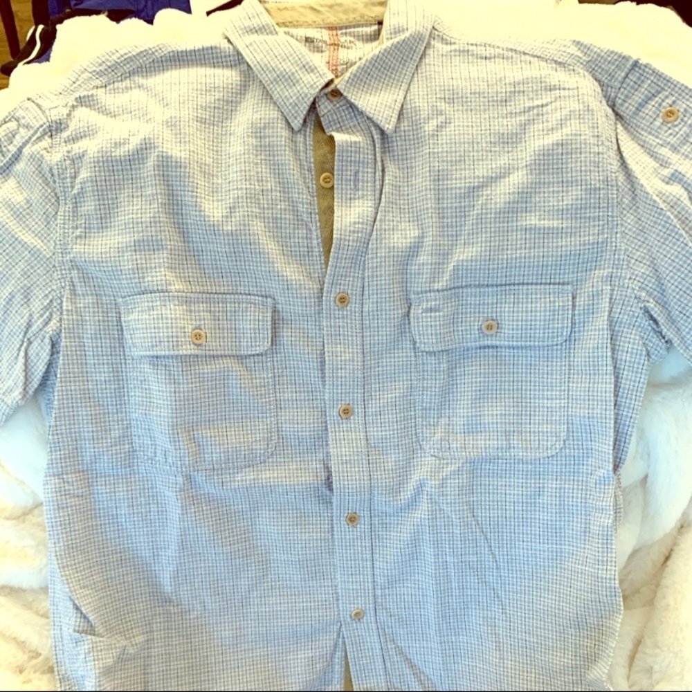 French Connection men’s button down shirt